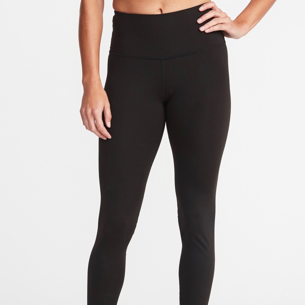 High-waisted elevate compression leggings